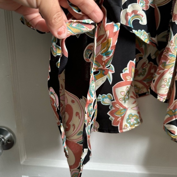 Entro Paisley Floral Kimono One Size - Picture 3 of 7